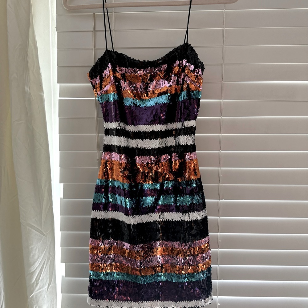 Sparkly mini dress